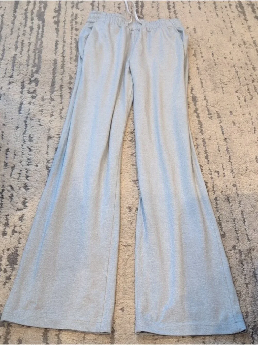 Lululemon Soft Jersey Straight-Leg Mid-Rise Pant *RegbHeathered Core Grey